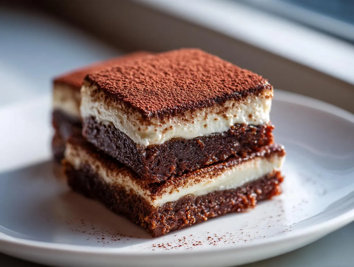 Tiramisu Brownies - detail 3