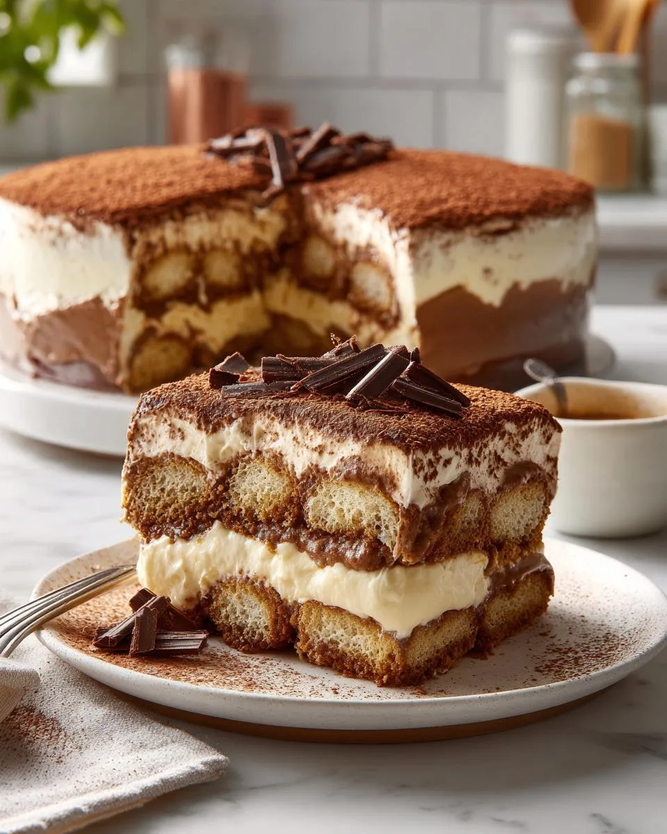 Tiramisu Cake - detail 1