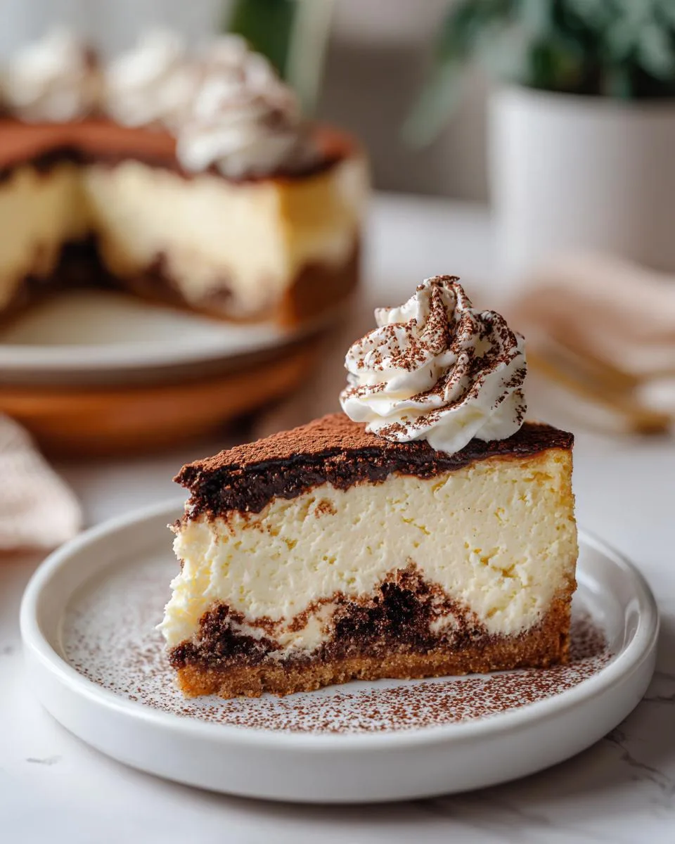 Tiramisu Cheesecake - detail 3
