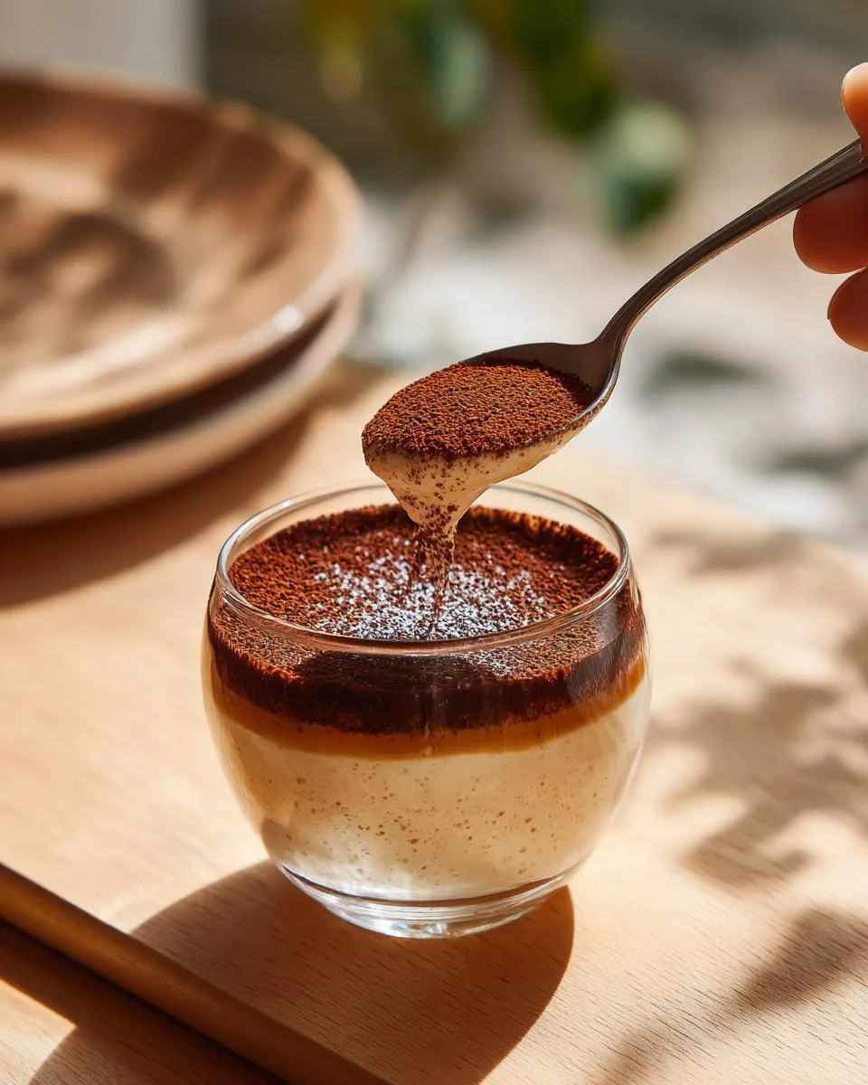 Tiramisu Panna Cotta - detail 3