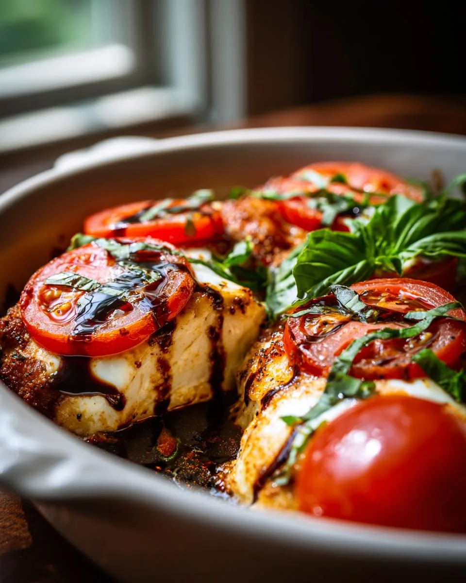 Tomato Basil Mozzarella Chicken - detail 1