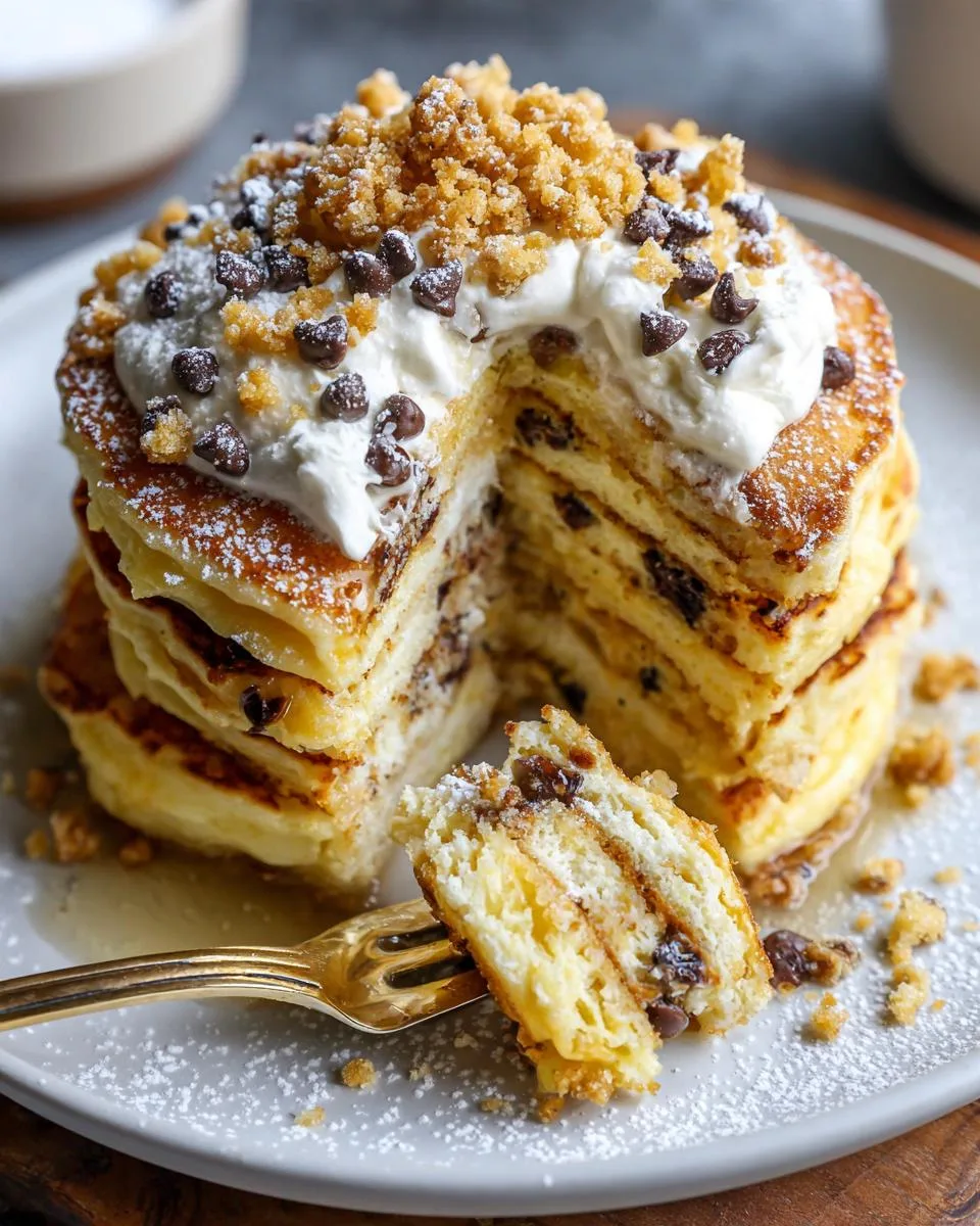Cannoli Pancakes - detail 1