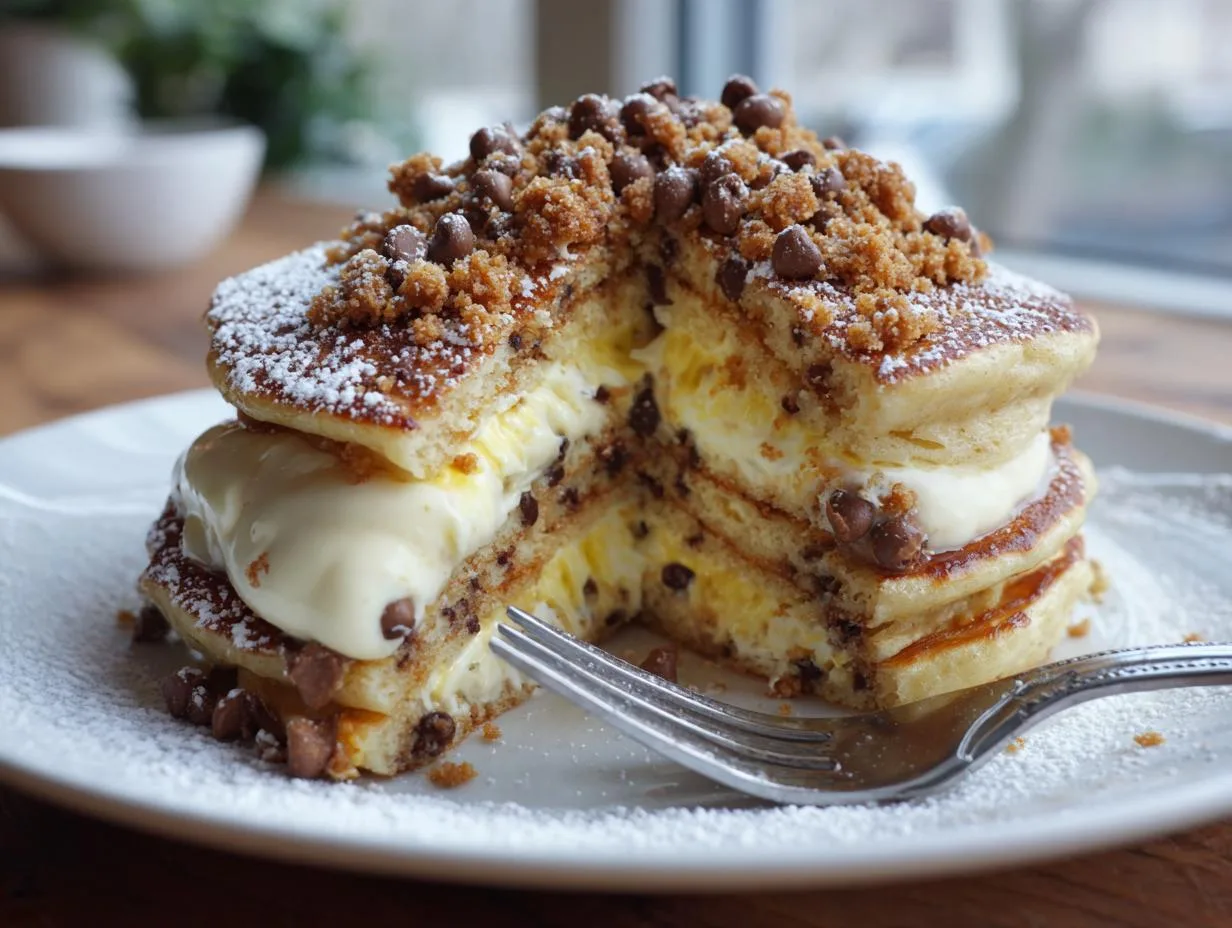 Cannoli Pancakes - detail 2