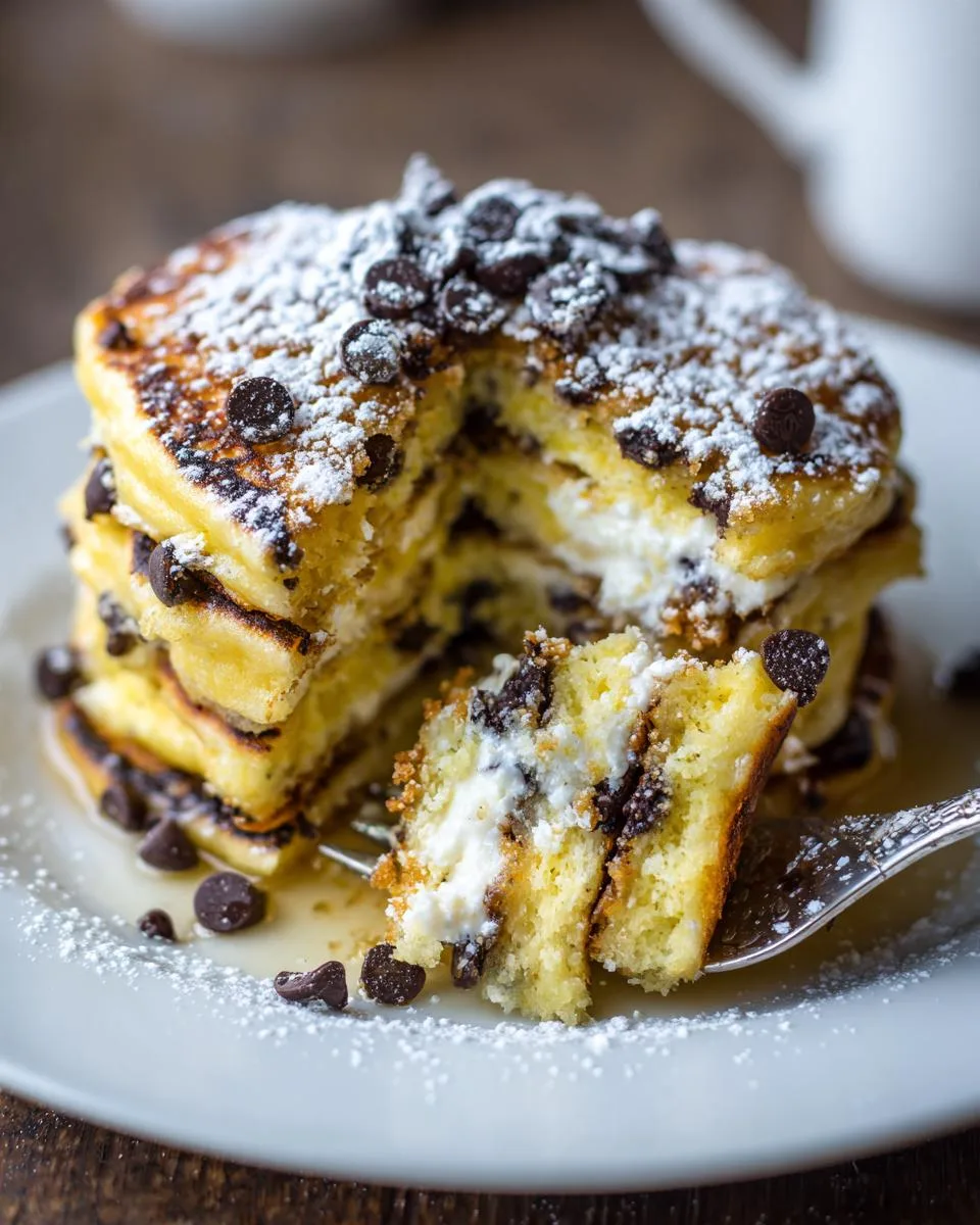 Cannoli Pancakes - detail 3