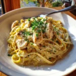 Chicken Fettuccine Alfredo