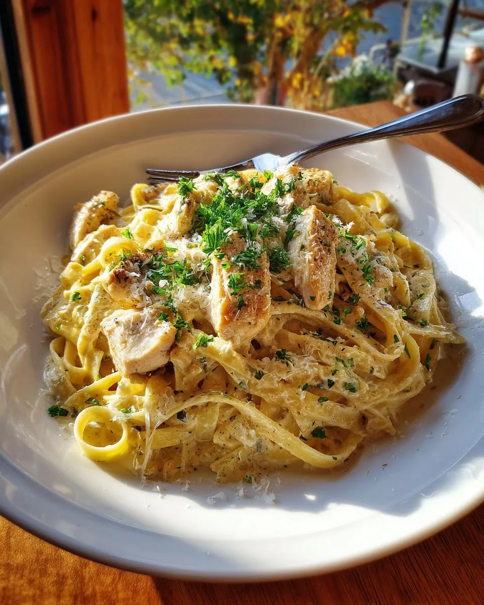 Chicken Fettuccine Alfredo: Creamy 40-Minute Comfort
