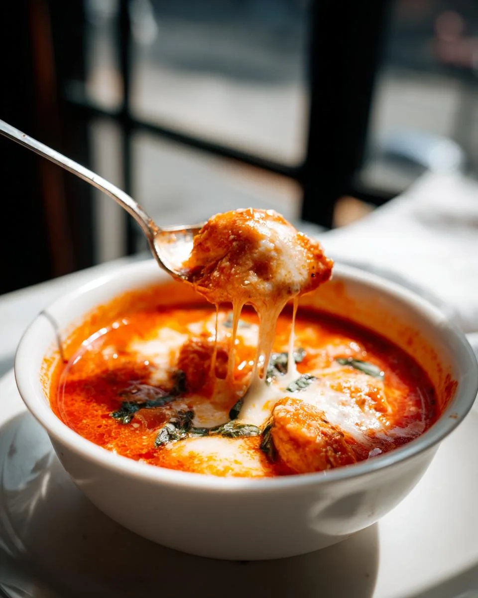 Chicken Parmesan Soup: Cheesy 35-Minute Comfort