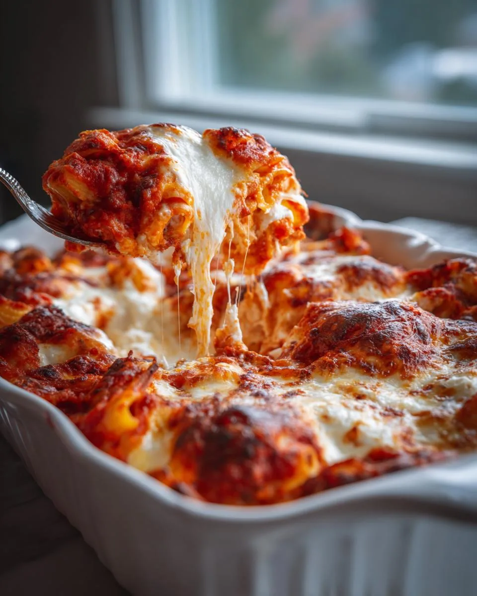 Classic Baked Ziti with Ricotta - detail 1