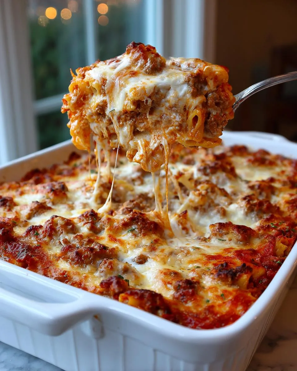 Classic Baked Ziti with Ricotta - detail 3