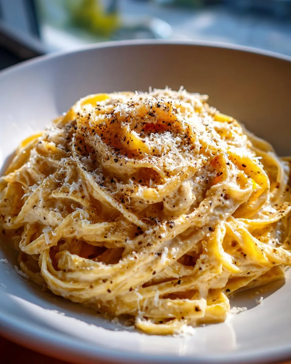 Classic Fettuccine Alfredo - detail 1