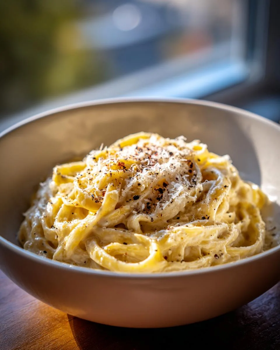 Classic Fettuccine Alfredo - detail 3