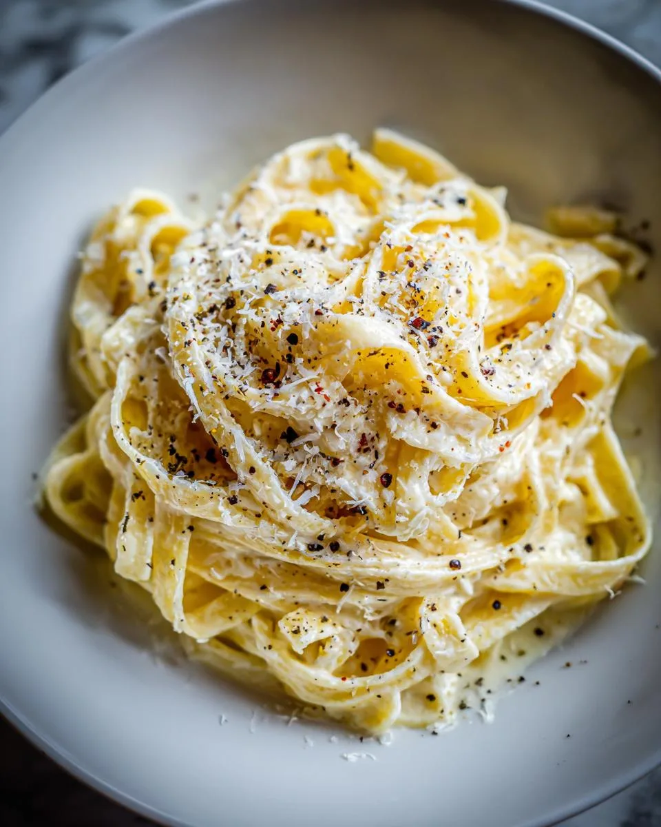 Classic Fettuccine Alfredo: Velvety 25-Minute Comfort