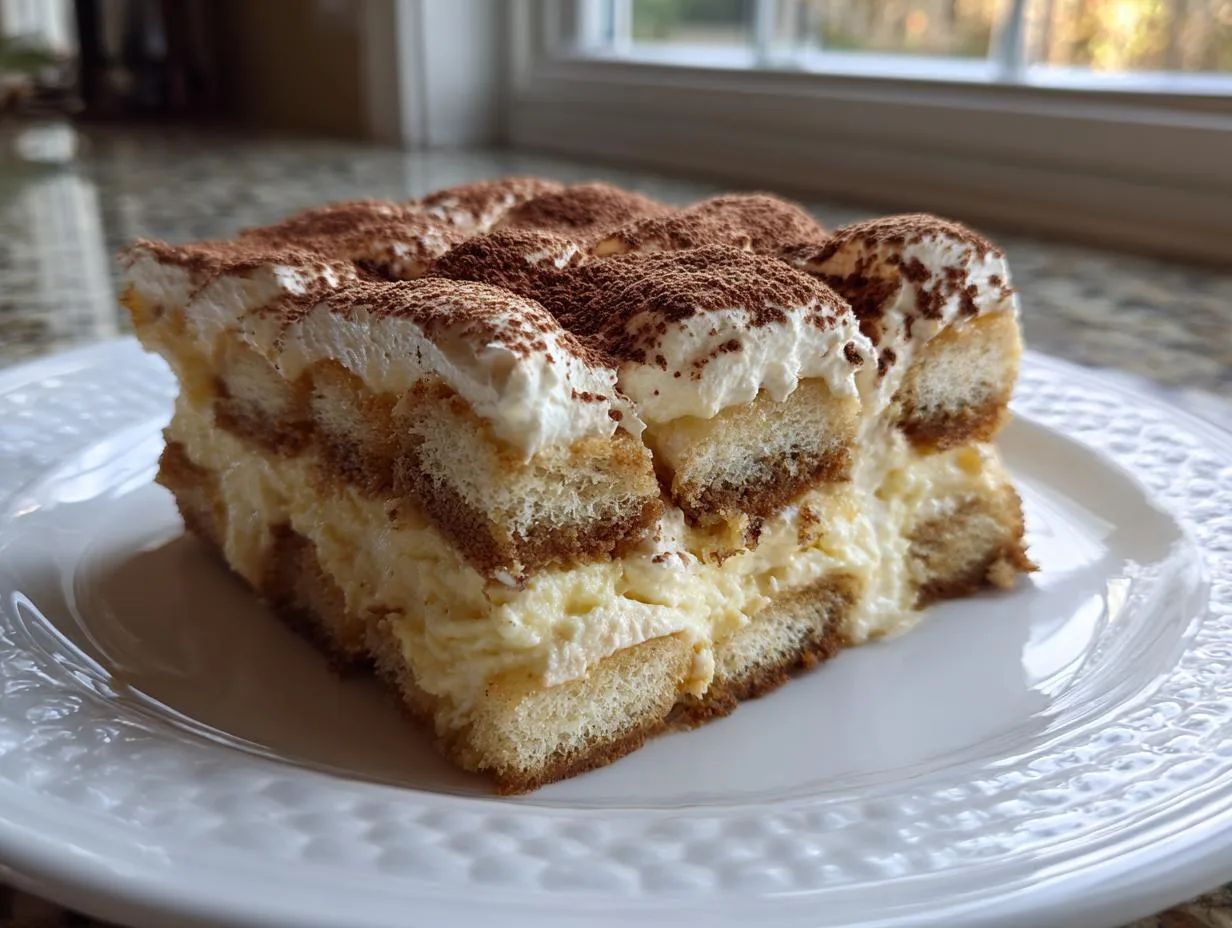 Classic Italian Tiramisu - detail 1