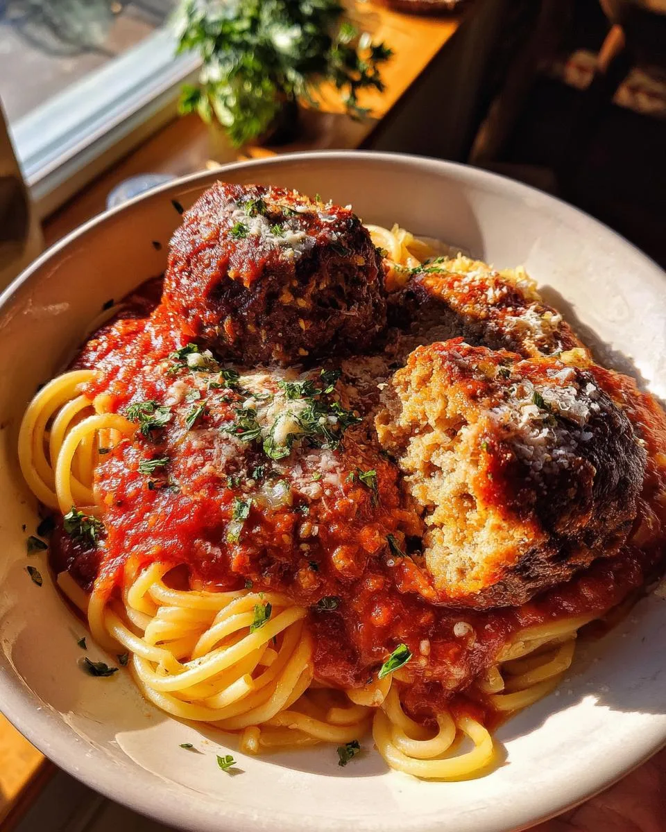 Classic Spaghetti and Meatballs: Juicy Comfort in 1 Hour