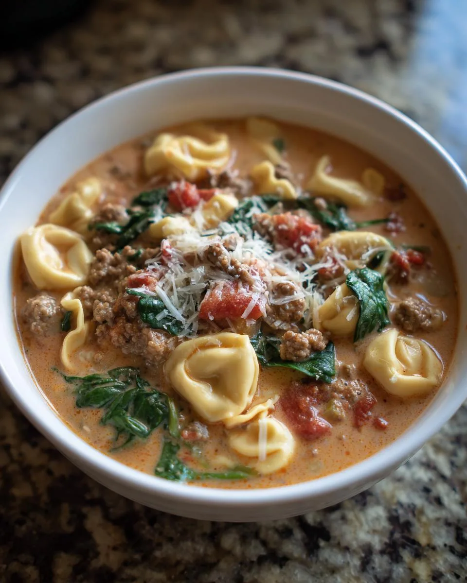 Creamy Sausage Tortellini Soup: 40-Minute Velvety Comfort