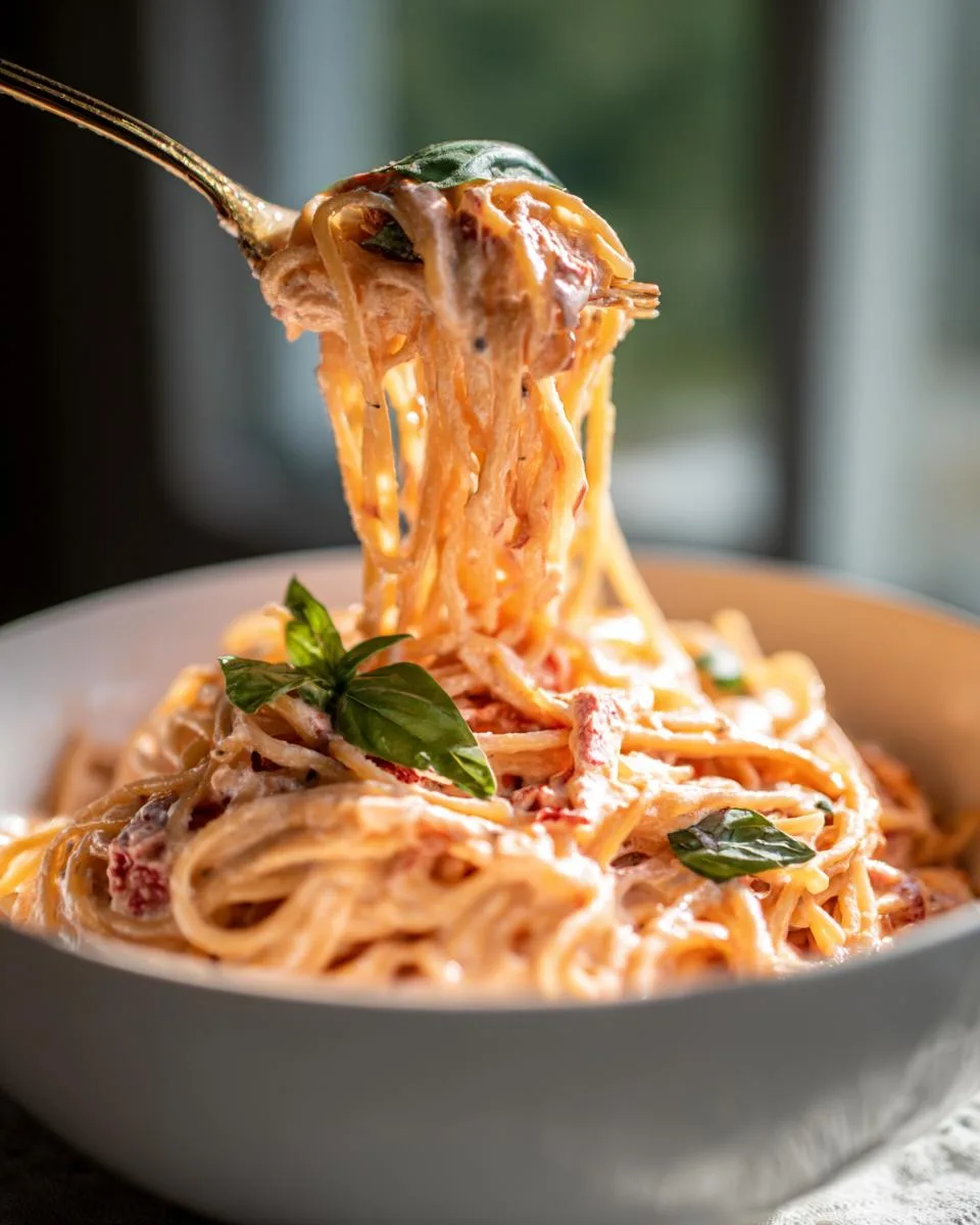 Creamy Sun-Dried Tomato Pasta in 25 Minutes
