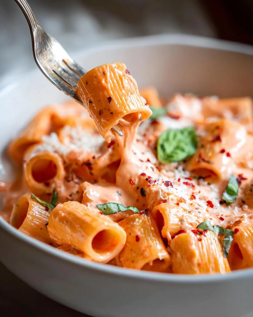 Creamy Tomato Rigatoni - detail 1