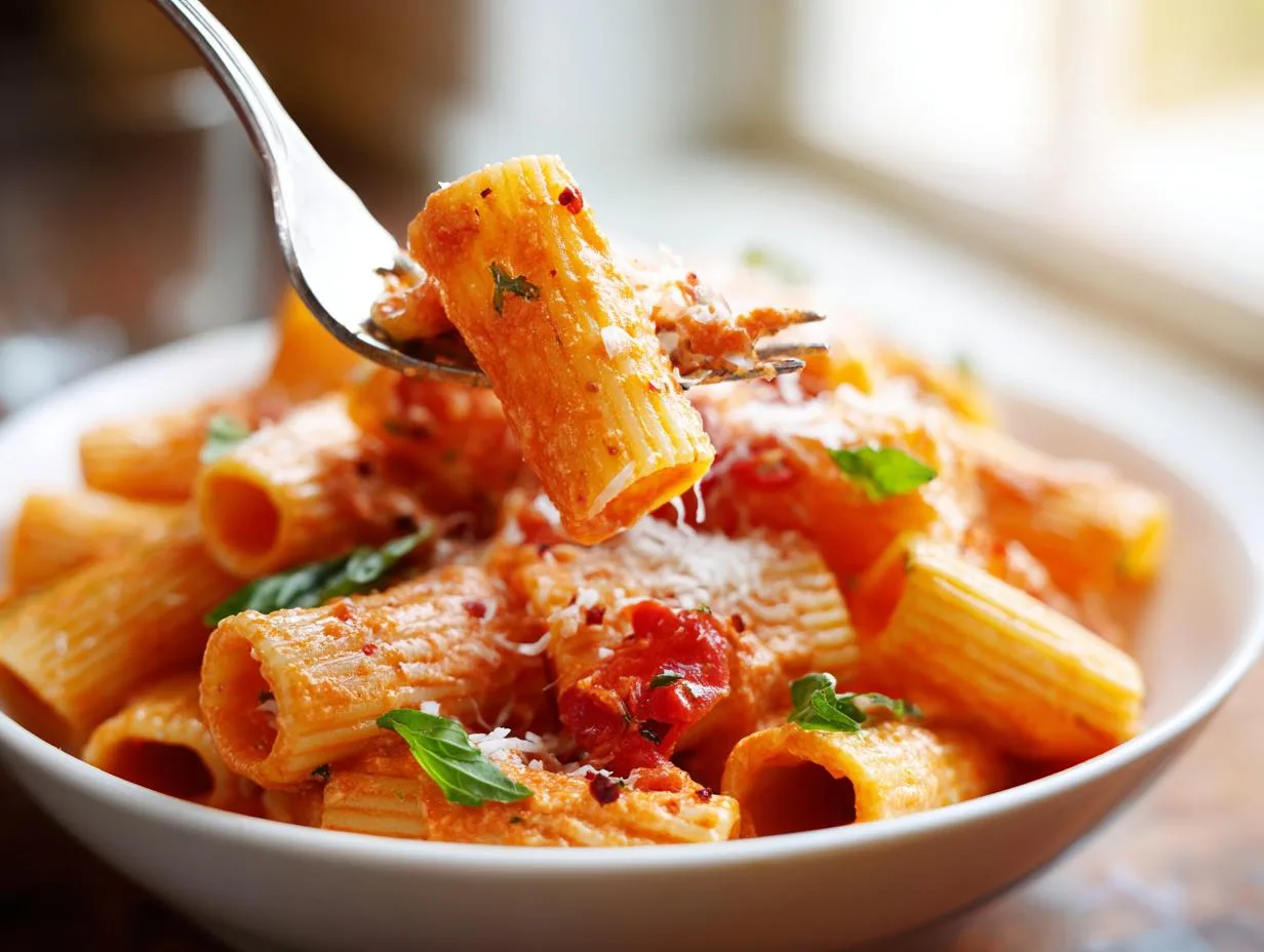 Creamy Tomato Rigatoni - detail 2