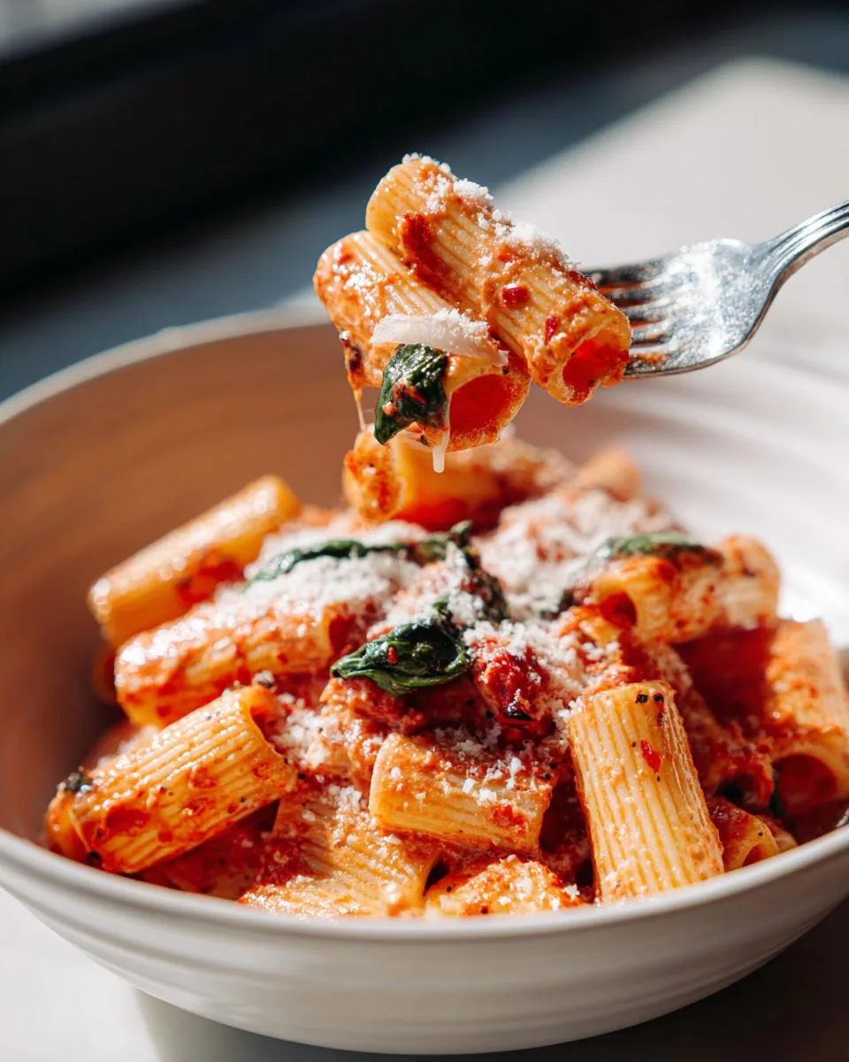 Creamy Tomato Rigatoni - detail 3