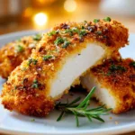 Crispy Parmesan Crusted Chicken