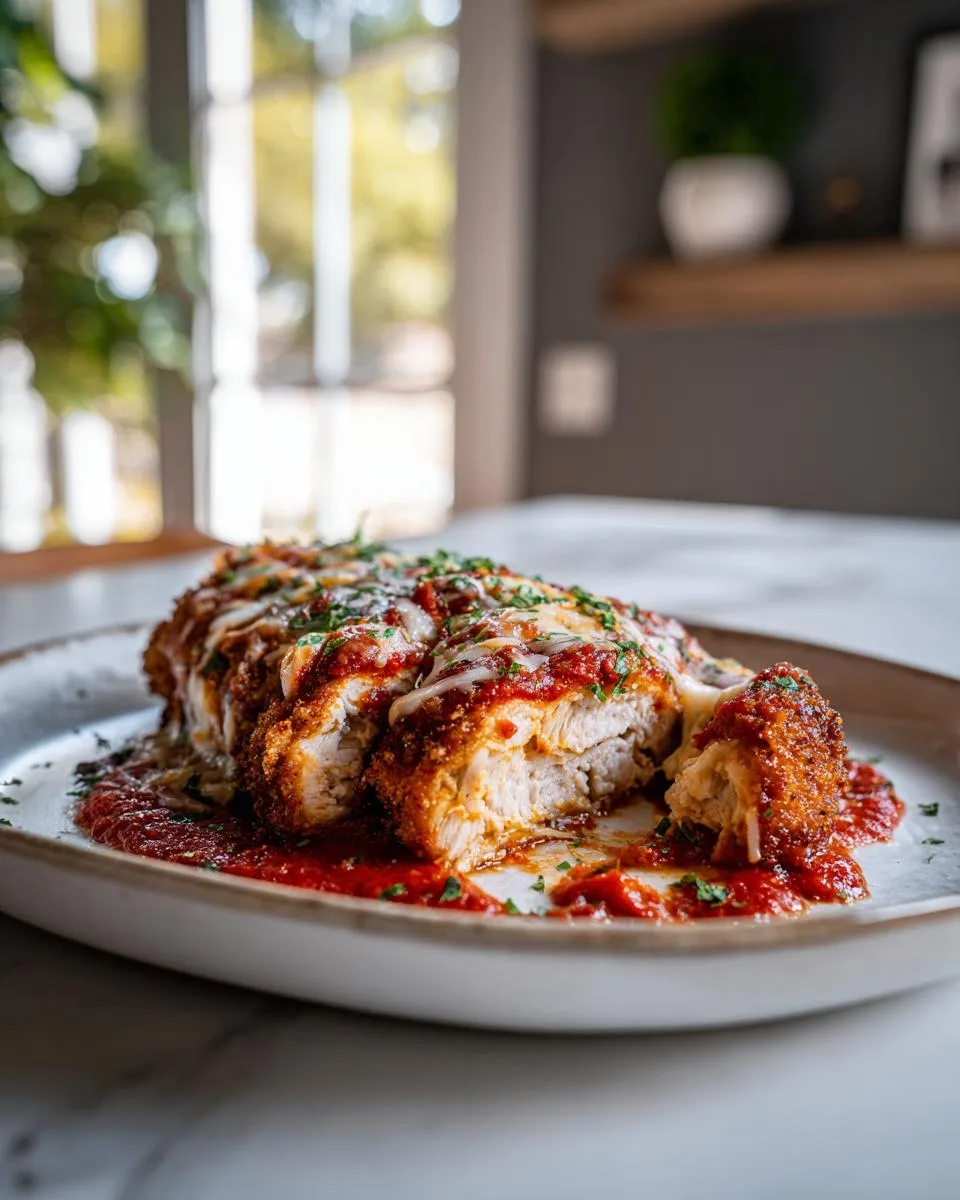 Easy Chicken Parmesan: One-Sheet, Crispy & Golden