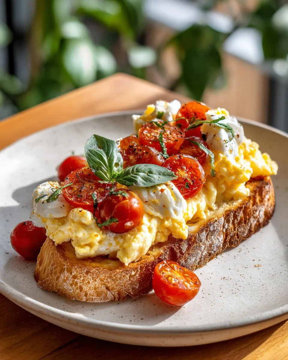 Italian Breakfast Bruschetta - detail 1