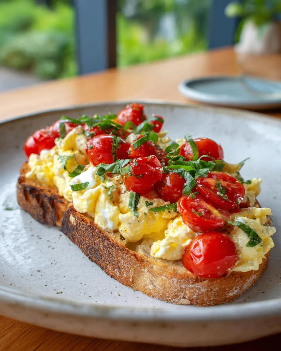 Italian Breakfast Bruschetta - detail 2