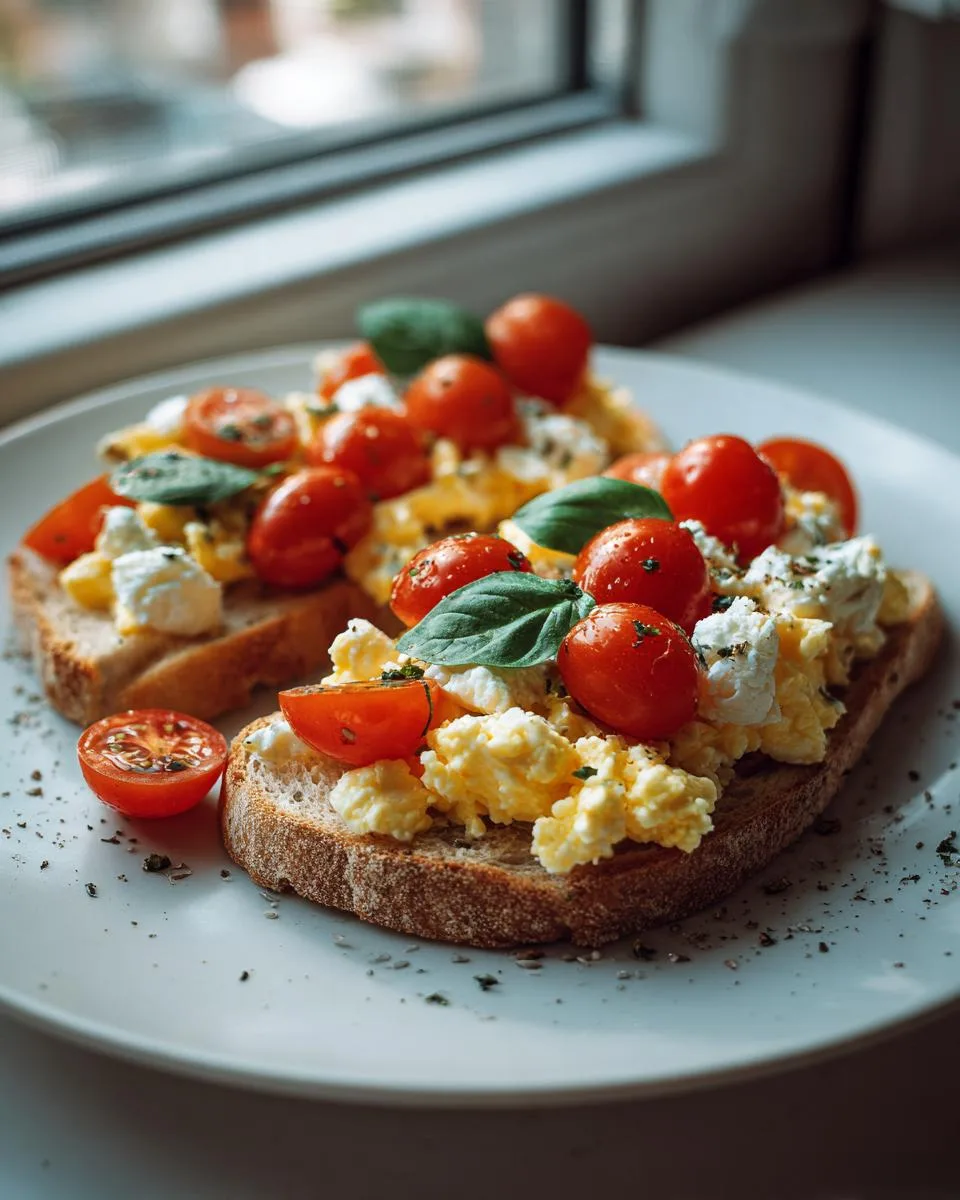 Italian Breakfast Bruschetta - detail 3