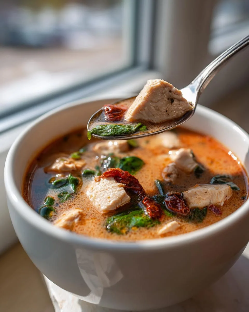 Marry Me Chicken Soup: Irresistible 45-Minute Hug in a Bowl