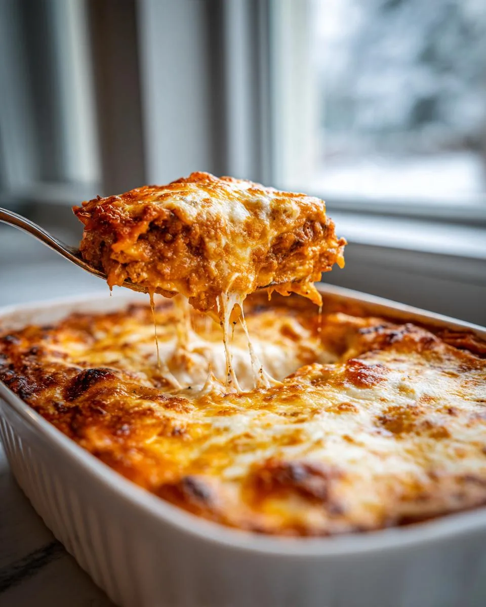 Baked Meat Ravioli: 5-Minute Rest, Irresistible Cheesy Bliss