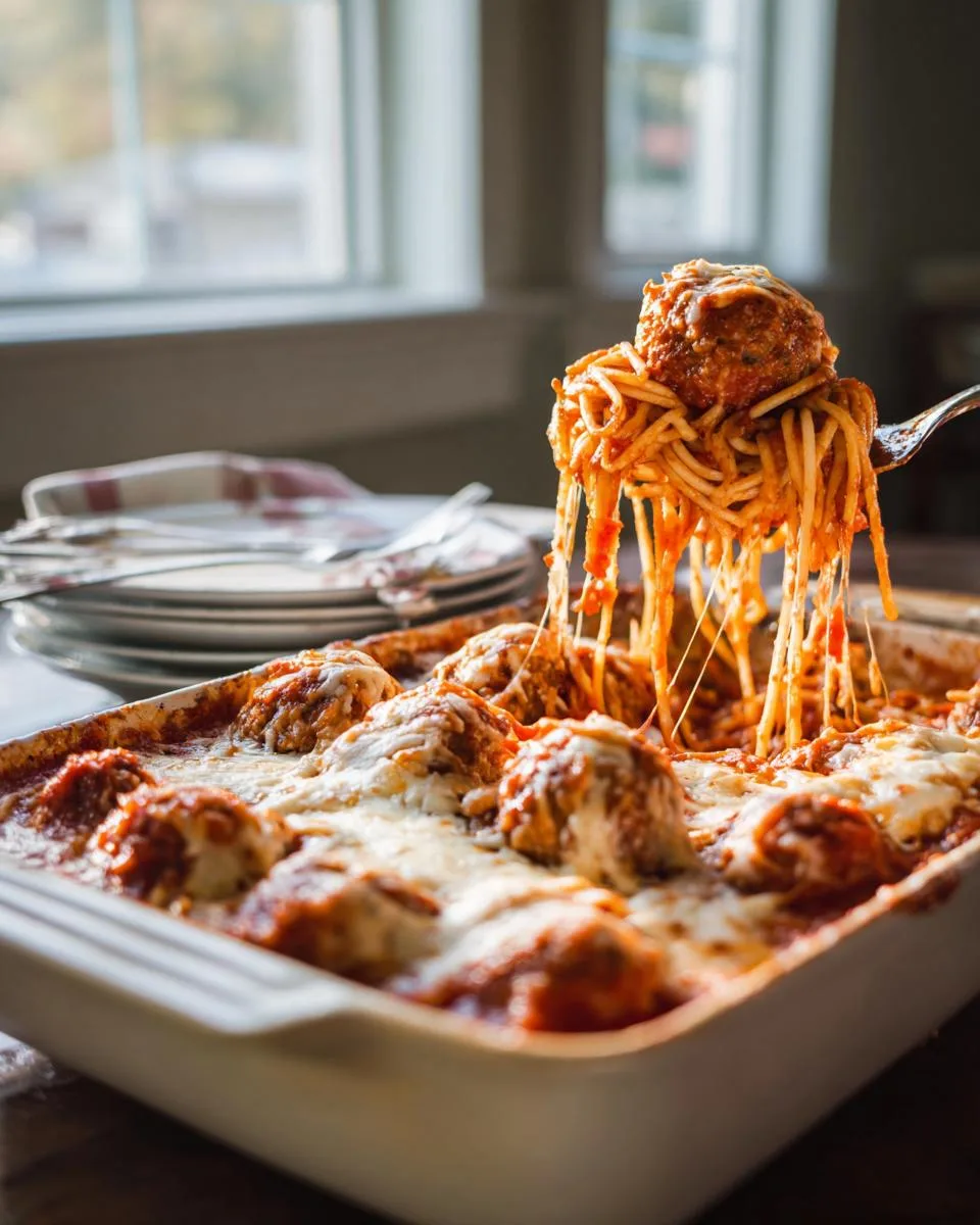 Baked Spaghetti and Meatballs: 1-Hour Irresistible Comfort