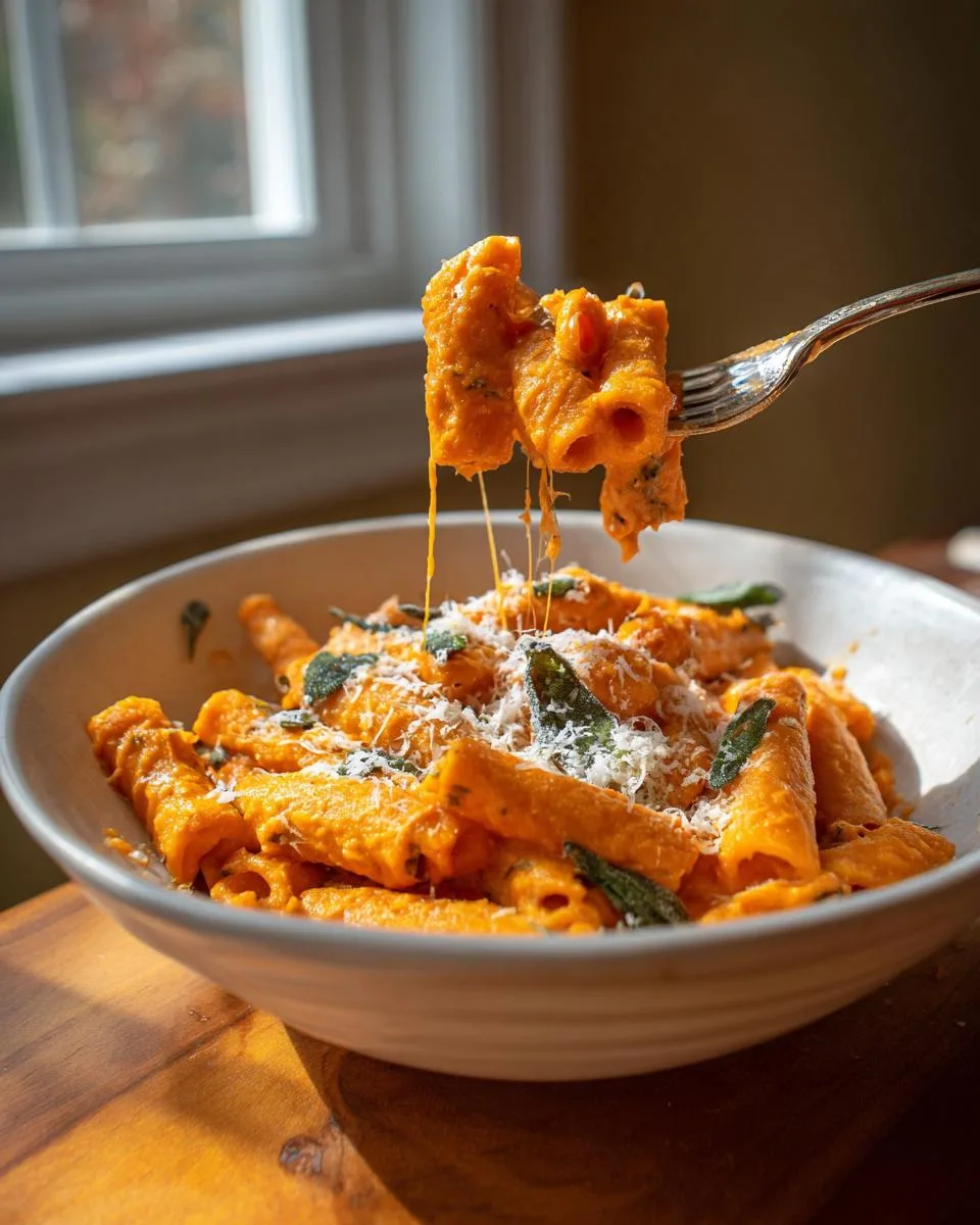 Butternut Squash Pasta with Parmesan: 1-Pot Creamy Magic