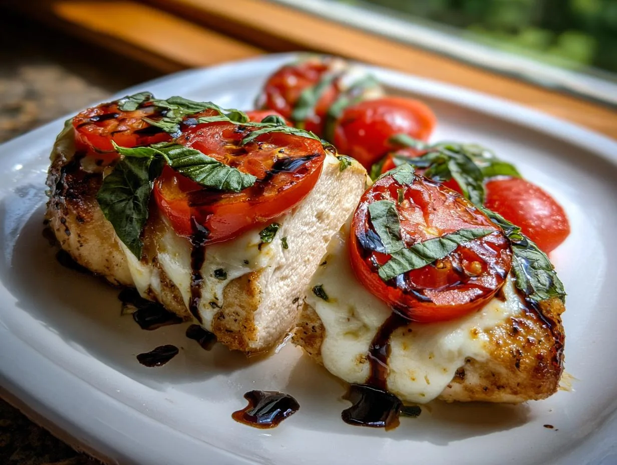 Caprese Chicken - detail 2