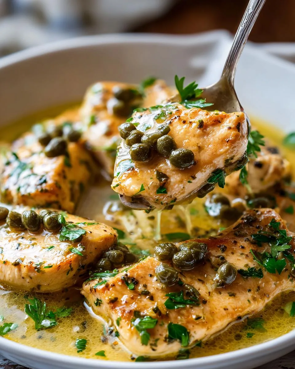 Chicken Piccata Soup - detail 3