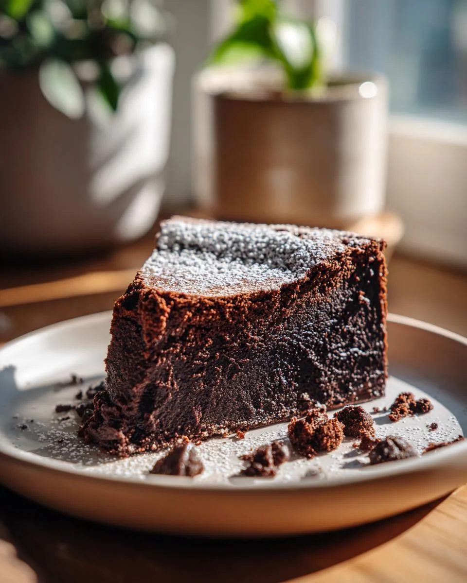 Chocolate Torta Caprese: 15-Minute Prep Flourless Decadence