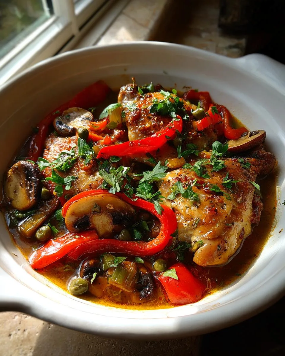 Classic Chicken Cacciatore: 45-Minute Italian Comfort Magic
