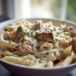 Creamy Garlic Chicken Pasta