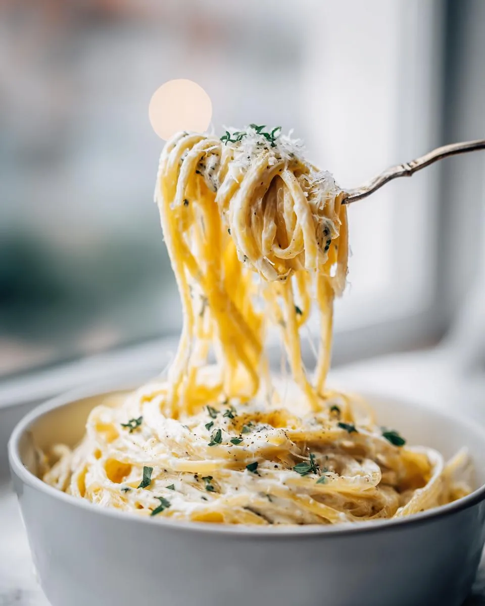 Creamy Lemon Ricotta Pasta - detail 3