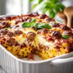 Italian Meatball Pasta Bake