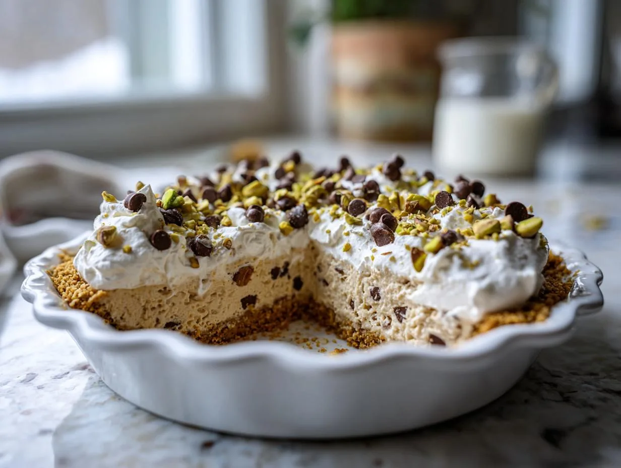 No-Bake Cannoli Pie - detail 3
