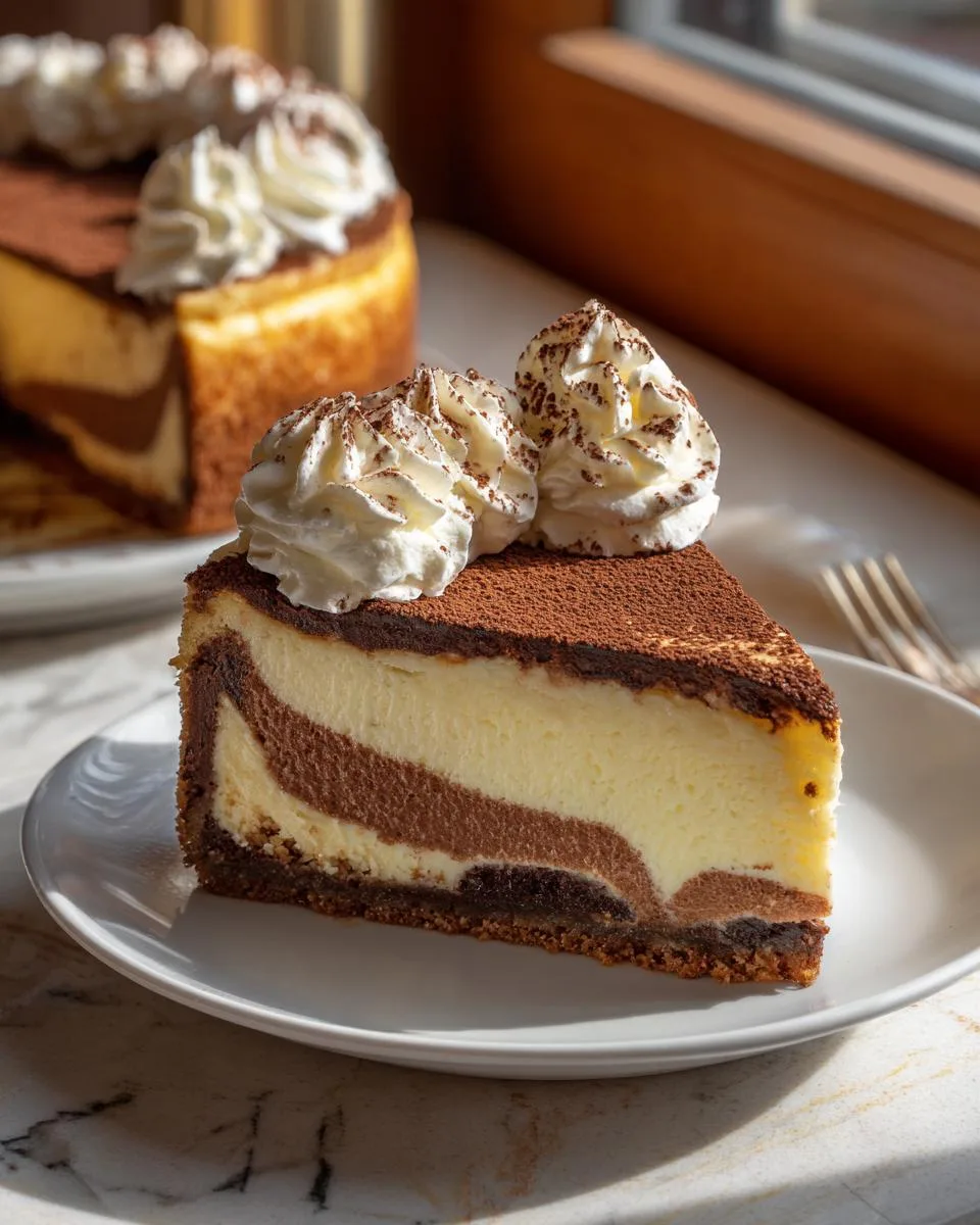Tiramisu Cheesecake: Irresistible 2-in-1 Dessert Magic